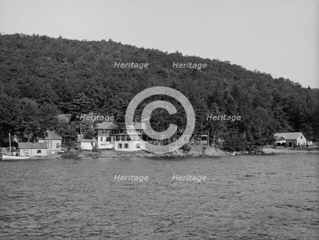 Island Harbor House, Lake George, N.Y., between 1900 and 1910. Creator: Unknown.