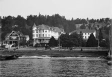 Island House from the lake, Mackinac, c1905. Creator: Unknown