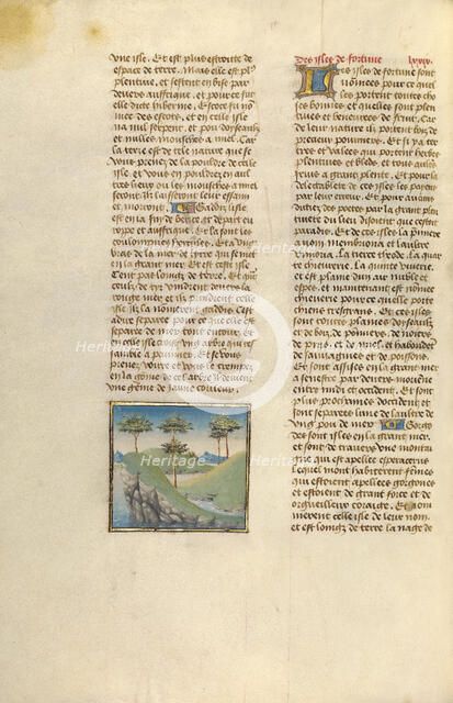 Islands in the Sea; Miroir Historial, about 1475. Creator: Unknown.