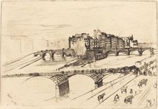 Isle de la Cite, Paris, 1859. Creator: James Abbott McNeill Whistler