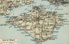 Isle of Wight. c20th Century. Artist: John Bartholomew