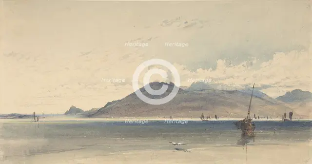 Isle of Arran, Early Morn, 1830-39. Creator: Thomas Miles Richardson I.