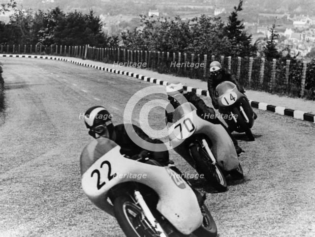 Isle of Man Senior TT Race, 1958. Artist: Unknown