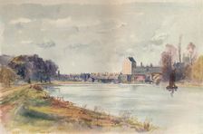Isleworth, from the Towpath 1891, (1914). Artist: James S Ogilvy
