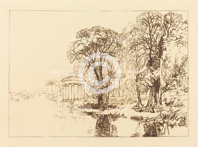 Isleworth, published 1819. Creator: JMW Turner.