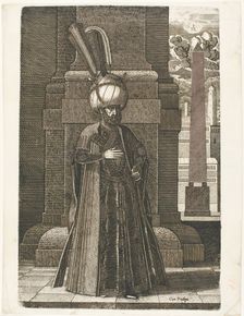 Ismael, the Persian Ambassador of Tahmasp, King of Persia, 1569. Creator: Melchior Lorichs
