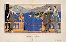 Isola Bella. Robes du soir de Redfern. (La Gazette du Bon ton), 1914. Creator: Barbier, George (1882-1932)