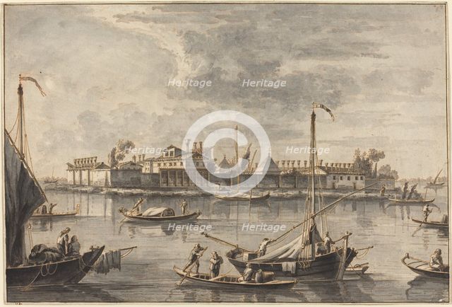 Isola del Lazaretto Nuovo, 1778/1779. Creator: Francesco Tironi.