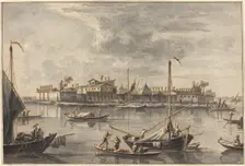 Isola del Lazaretto Nuovo, 1778/1779. Creator: Francesco Tironi