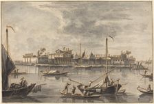 Isola del Lazaretto Nuovo, 1778/1779. Creator: Francesco Tironi
