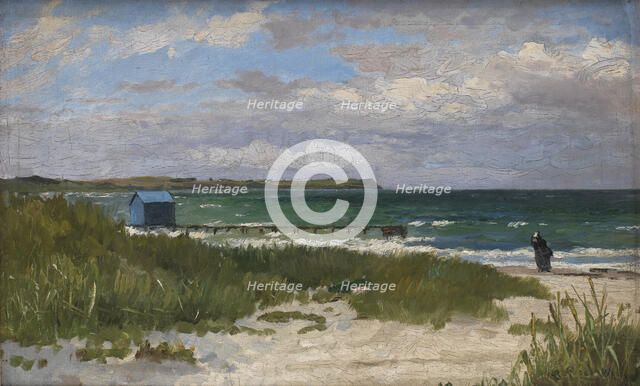 Isola del Liri, Italy. Overcast Day, 1883. Creator: Theodor Esbern Philipsen.