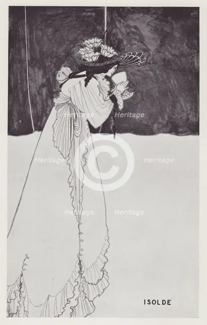 Isolde, 1895. Creator: Aubrey Beardsley.