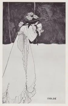 Isolde, 1895. Creator: Aubrey Beardsley