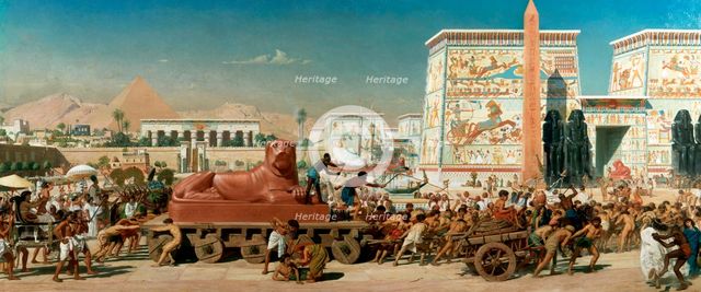 'Israel in Egypt', 1867. Artist: Edward John Poynter