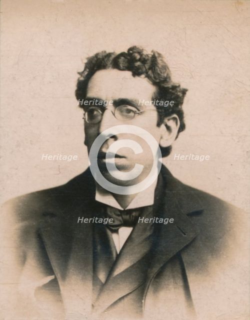 'Israel Zangwill', (1864-1926). British humorist and writer, 1894-1907. Artists: Israel Zangwill, Unknown.