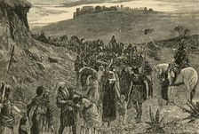 Israelites Going Into Capitvity 1890. Creator: Unknown
