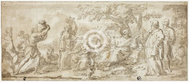 Israelites in the Wilderness, n.d. Creators: Unknown, Fedele Fischetti.
