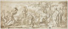 Israelites in the Wilderness, n.d. Creators: Unknown, Fedele Fischetti
