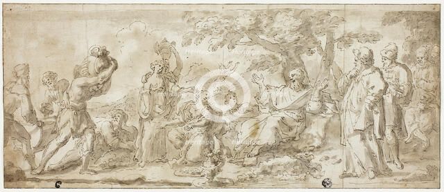 Israelites in the Wilderness, n.d. Creators: Unknown, Fedele Fischetti.