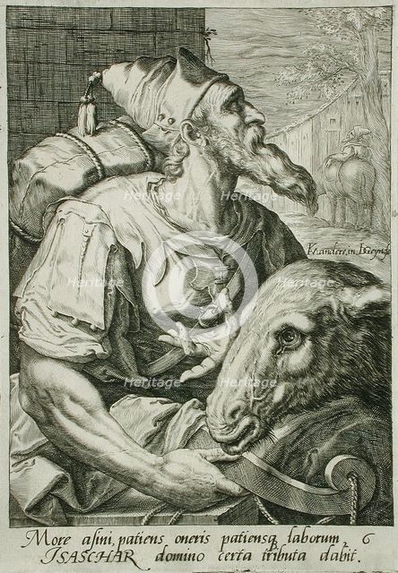 Issachar, c1590. Creator: Jacques de Gheyn II.
