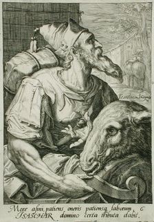 Issachar, c1590. Creator: Jacques de Gheyn II