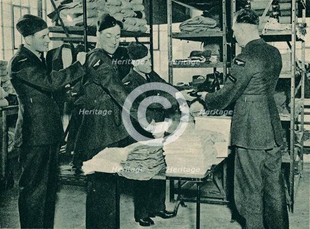 Issue of Equipment, 1940. Artist: Unknown