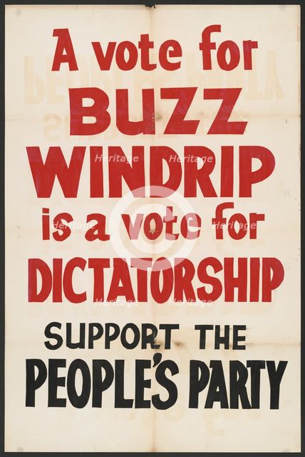 It Can't Happen Here, [193-]. Creator: Unknown.
