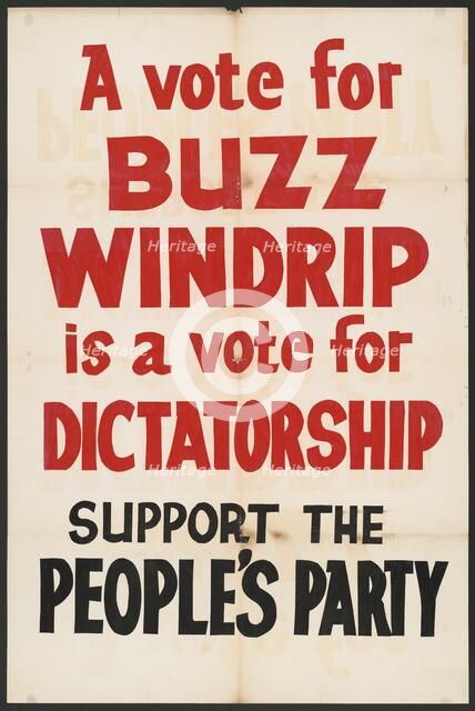 It Can't Happen Here, [193-]. Creator: Unknown.