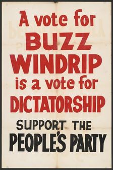 It Can't Happen Here, [193-]. Creator: Unknown