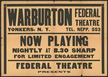 It Can't Happen Here, Yonkers, NY, 1936. Creator: Unknown