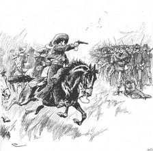 It Became Necessary To Make A Stand, 1902. Artist: GB