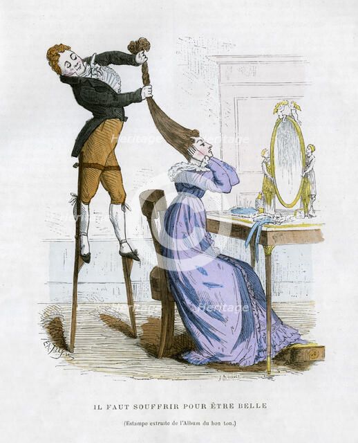 'It is necessary to suffer to be beautiful', 1882-1884. Artist: EA Tilly