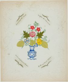 It is Weakness thus to Dwell (Valentine), c. 1850. Creator: George Kershaw