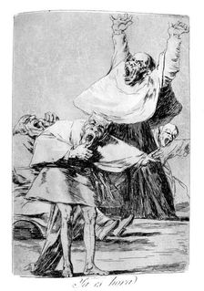 It is time 1799. Artist: Francisco Goya