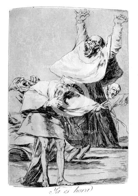 'It is time', 1799. Artist: Francisco Goya