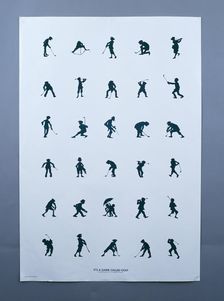 "It's a game called golf", poster, 20th century. Creator: Unknown