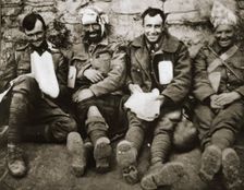 It's a Long Way to Tipperary Irish troops at Gallipoli, Turkey, World War I, c1915-c1916. Creator: Unknown