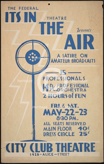 It's In the Air, [193-]. Creator: Unknown.