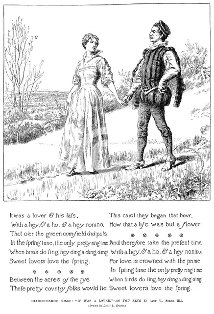 'It was a Lover', 1895. Artist: Unknown