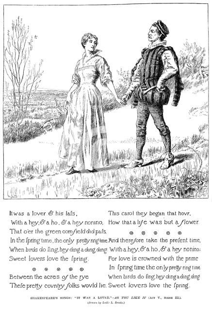 'It was a Lover', 1895. Artist: Unknown