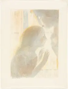 It was a Religious Mystery, plate four from Love, 1898, published 1899. Creator: Maurice Denis