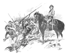 It Was At That Moment That Garibaldi Appeared, 1902. Artist: GB