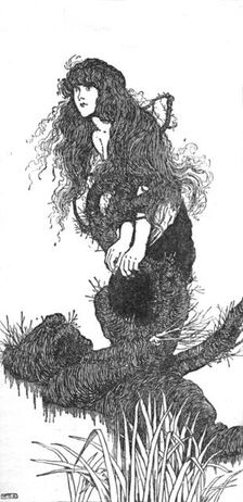 It Was He Who Pulled Her Down c1930. Artist: W Heath Robinson