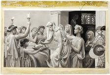 It Was the Custom Then to Bring Away the Bride From Home, 1885. Creator: Will H. Low