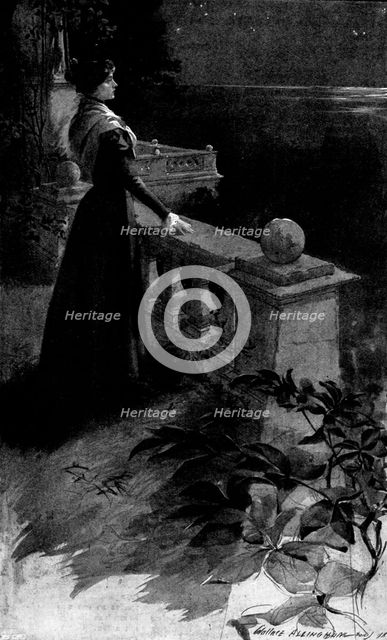 It Was the Nightingale: Motionless and silent as the Minerva she stood, 1898. Creator: Unknown.