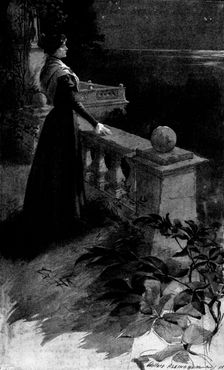 It Was the Nightingale: Motionless and silent as the Minerva she stood, 1898. Creator: Unknown