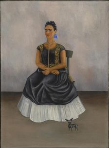 Itzcuintli Dog with Me (Self-Portrait), 1938. Creator: Frida Kahlo