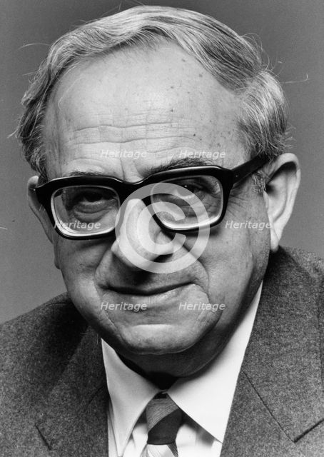 Itzhak Navon (1921- ), Fifth President of the State of Israel, 1984. Creator: Unknown.