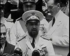 Italo Balbo Giving a Speech, 1930s. Creator: British Pathe Ltd