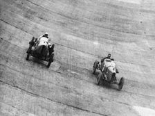 Itala and Sunbeam racing, Brooklands, Surrey, c1912-c1913